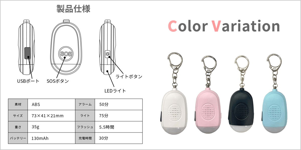 商品ページでのFeatureの例